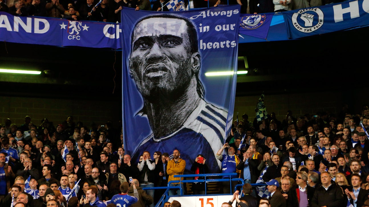 WATCH: Didier Drogba hits his own banner with wayward free kick