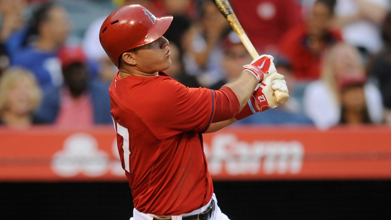 Mike Trout homers in Angels' 6-2 win over Dodgers
