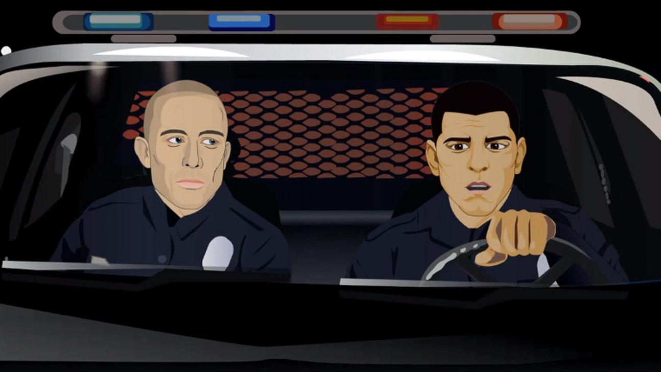 'Officers' St-Pierre and Diaz make their first arrest