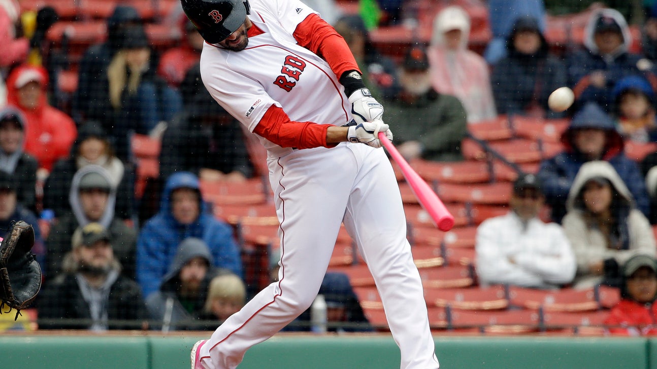 Martinez 2 HRs, Chavis 5 RBIs as Red Sox pound M’s 11-2