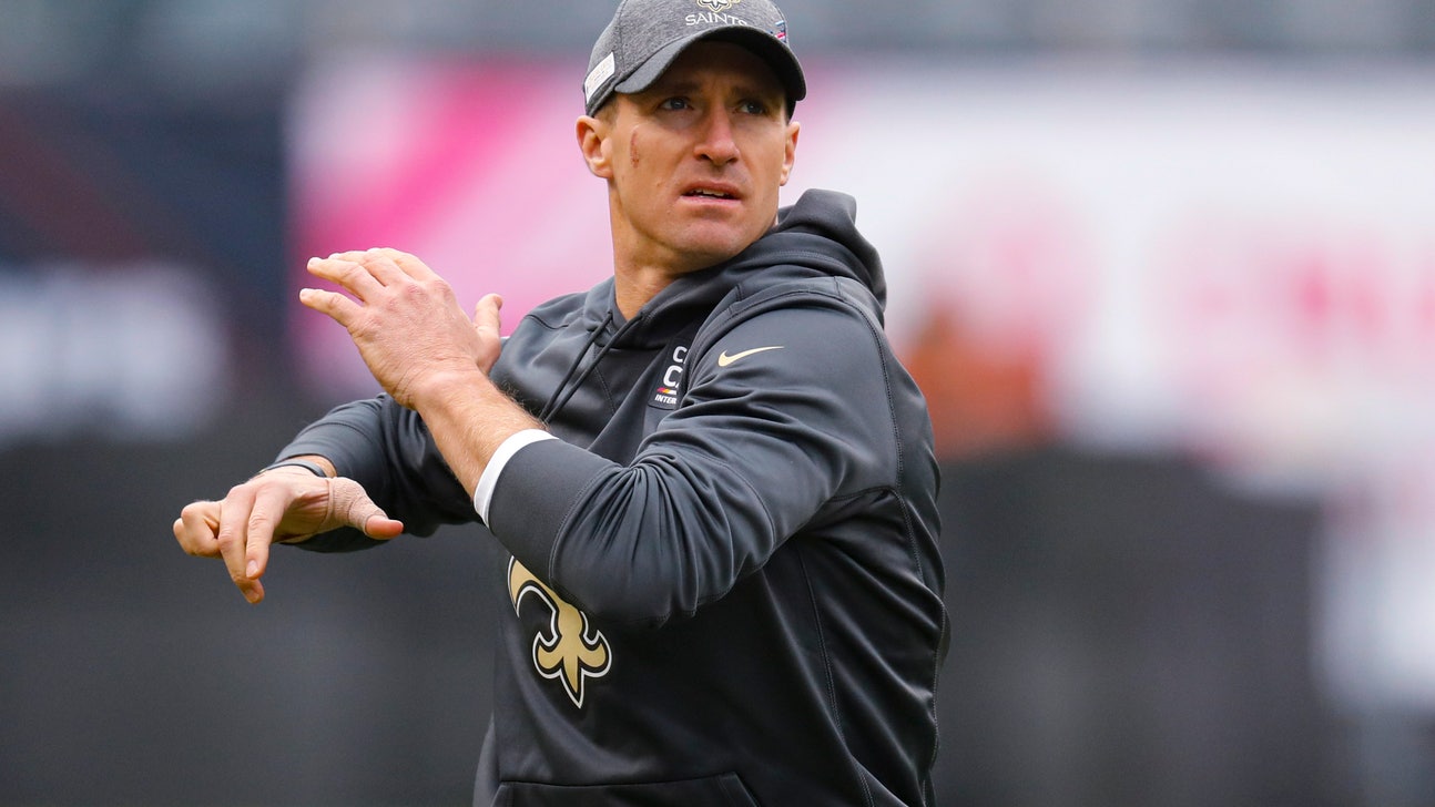 Brees back for Saints, Ryan out for Falcons in NFL's Week 8