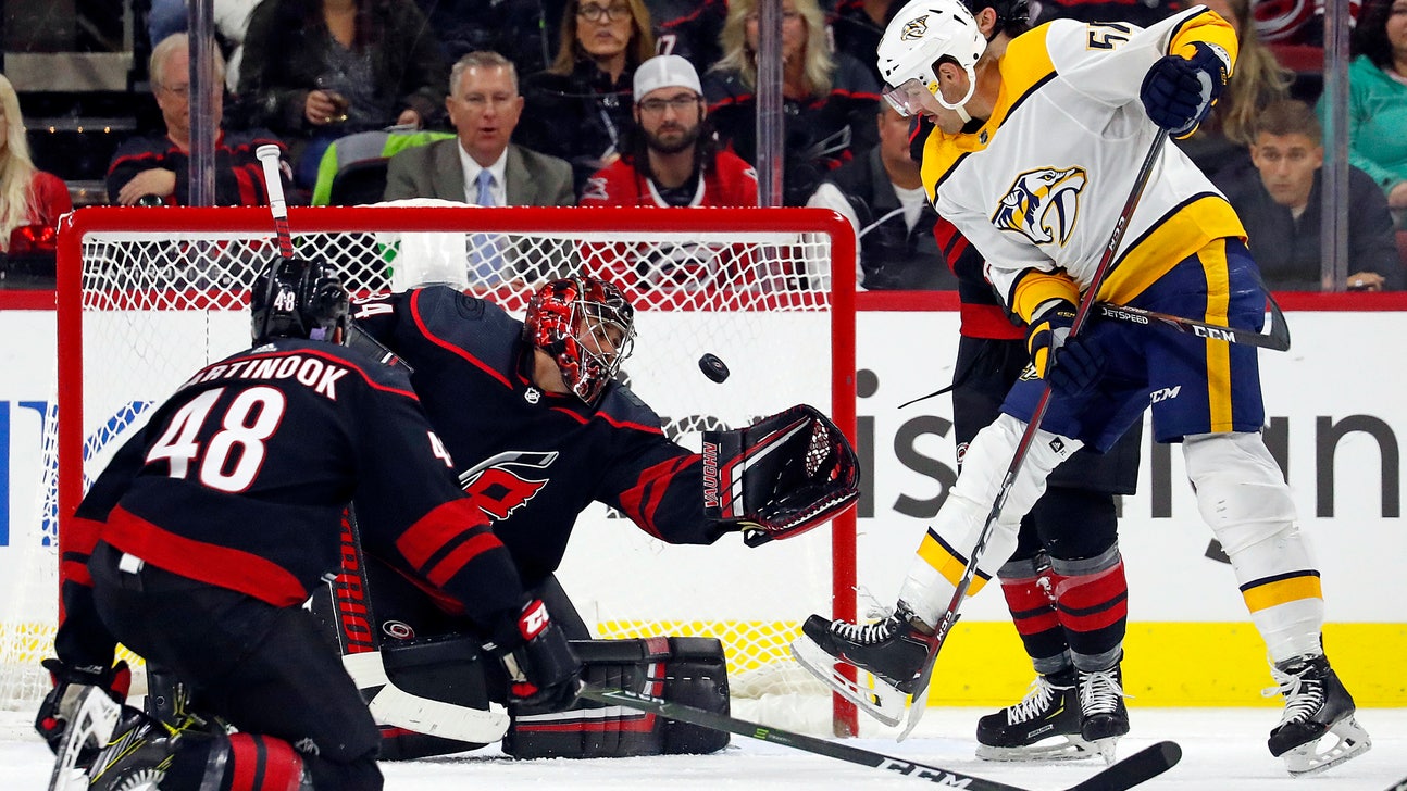 Rinne makes 31 saves, Predators beat Hurricanes 3-0