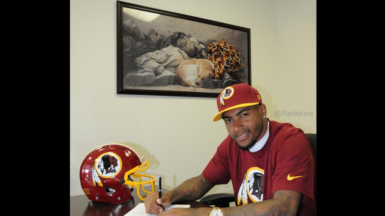 Special meaning behind the photo in shot of DeSean Jackson signing with Redskins