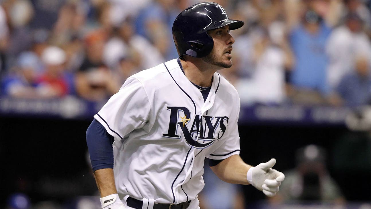 Rays DH hits ball into pitching machine, machine fires back (VIDEO)