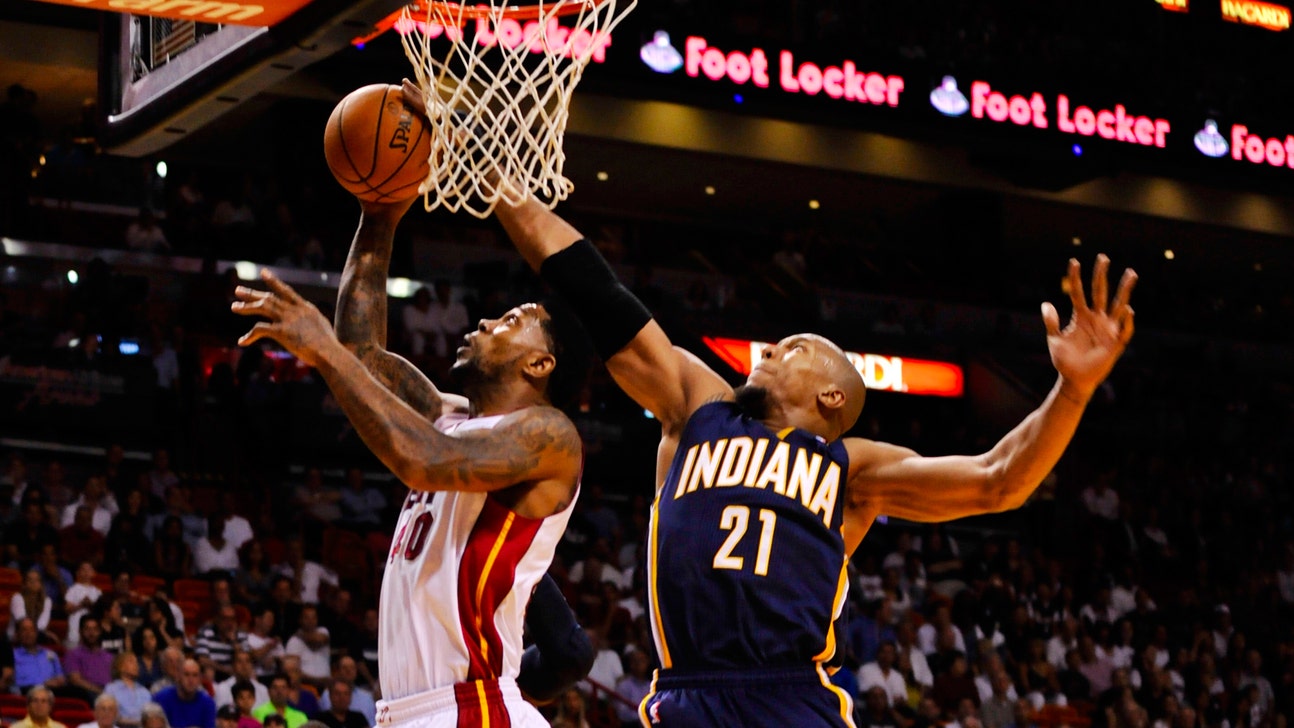 Udonis Haslem returns to power Heat past Pacers