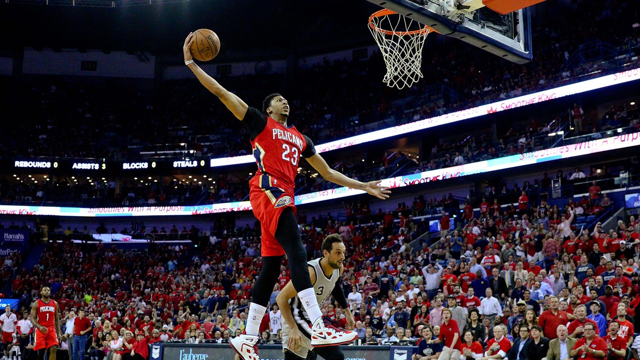 Davis leads Pelicans past Spurs and into playoffs