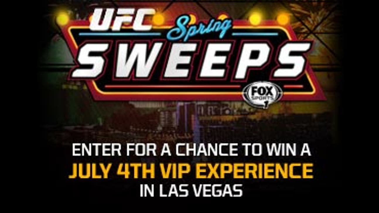 UFC Spring Sweepstakes OFFICIAL SWEEPSTAKES RULES