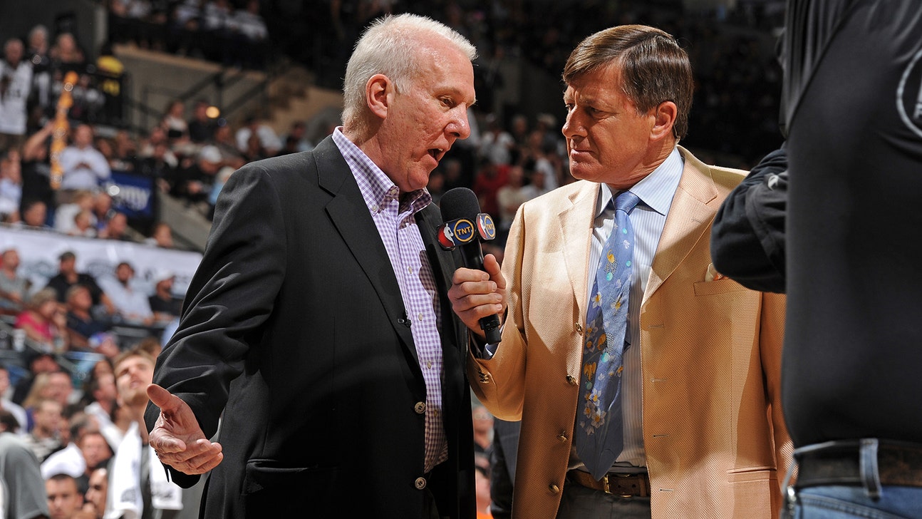 Coach Pop embraces Sager in their first interview since return from cancer