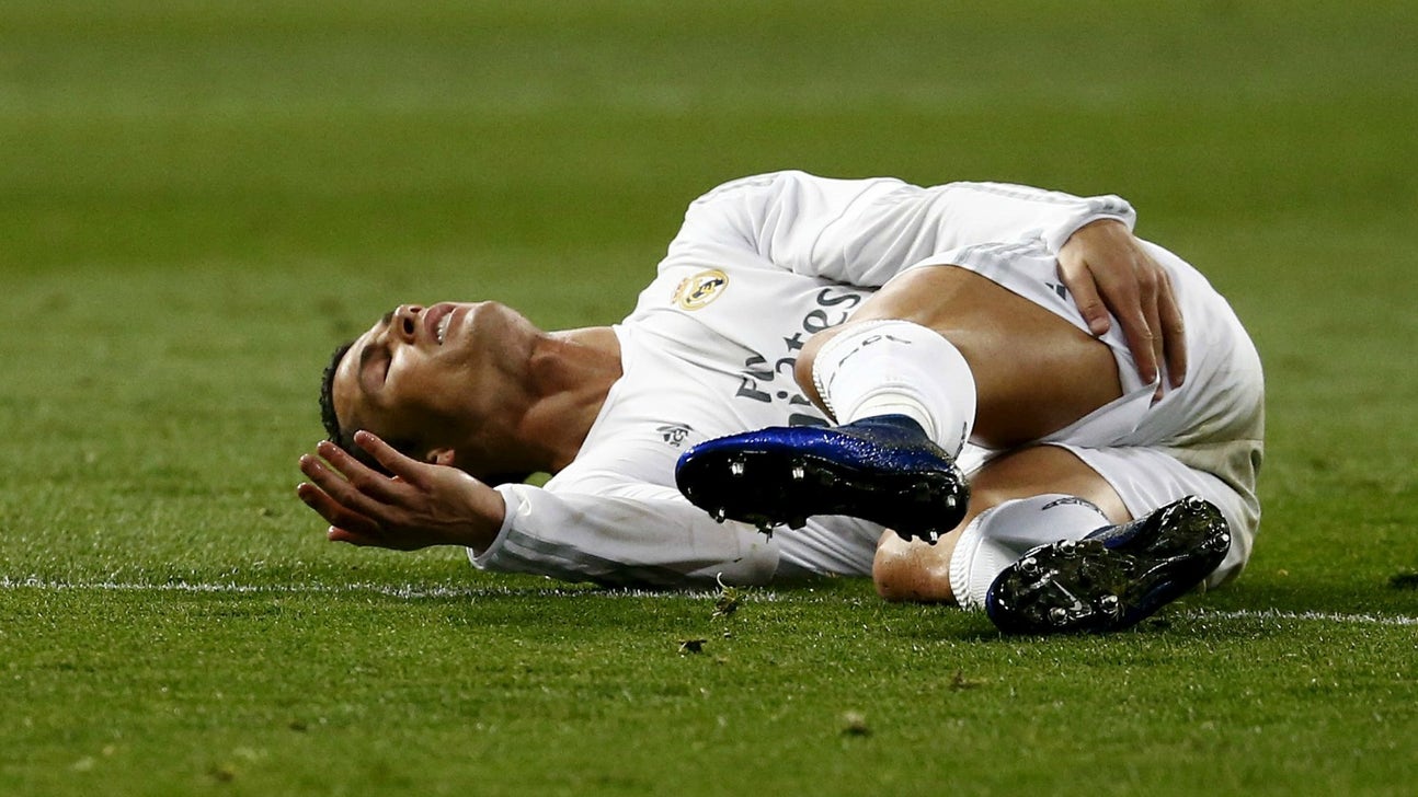 Cristiano Ronaldo out for Real Madrid's Champions League semifinal vs. City