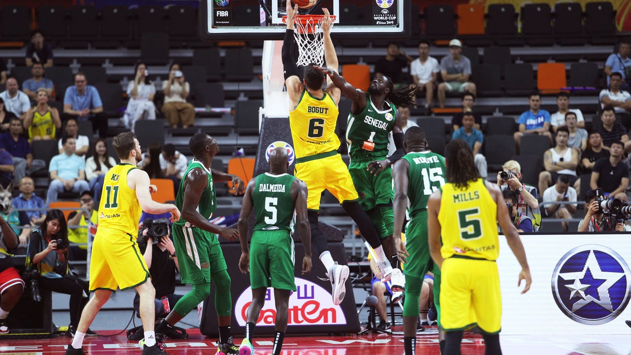Ingles 1 assist short of triple-double as Australia advances