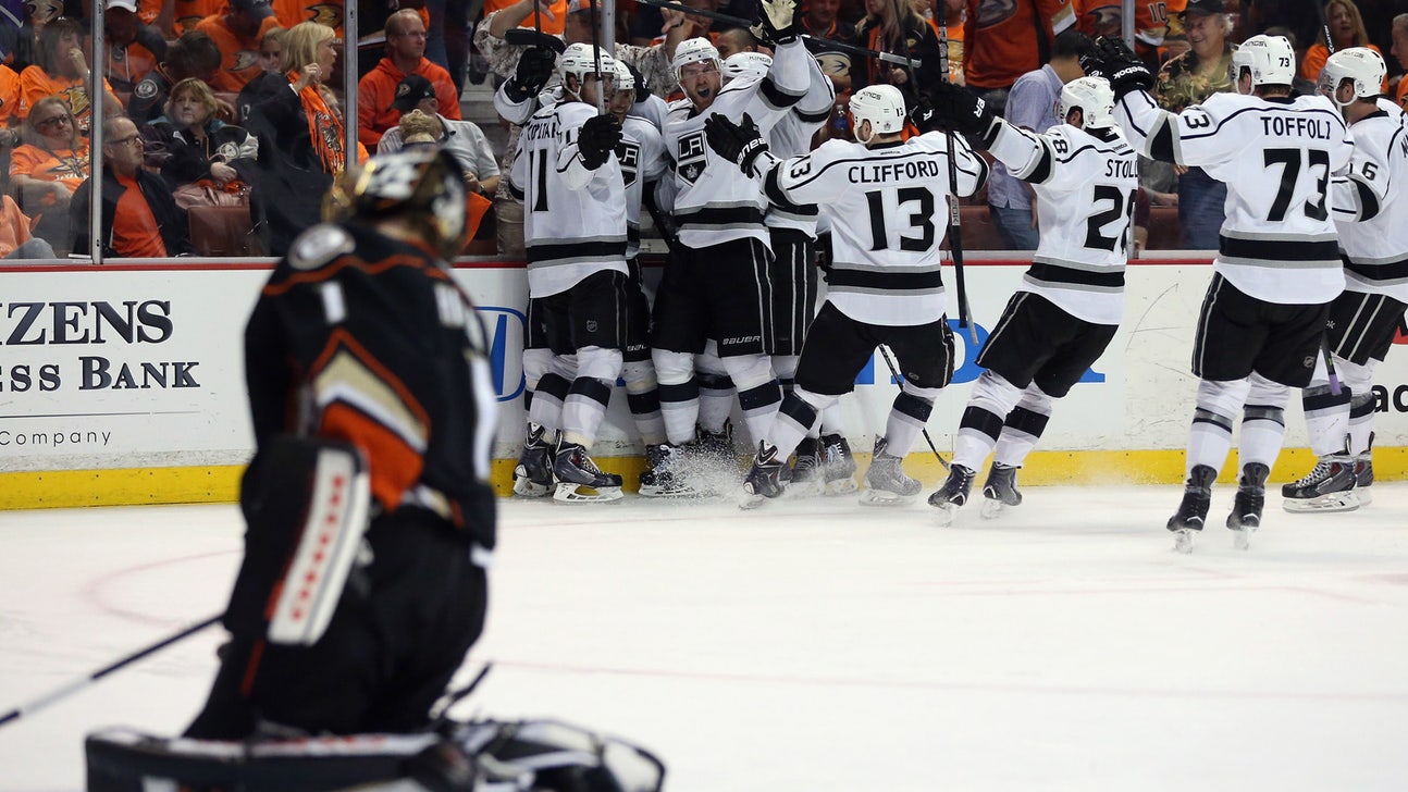 Kings rally past Ducks as Game 1 lives up to Freeway Faceoff hype
