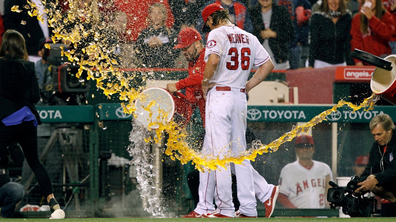 When postgame celebrations go wrong: Jered Weaver mad as hell