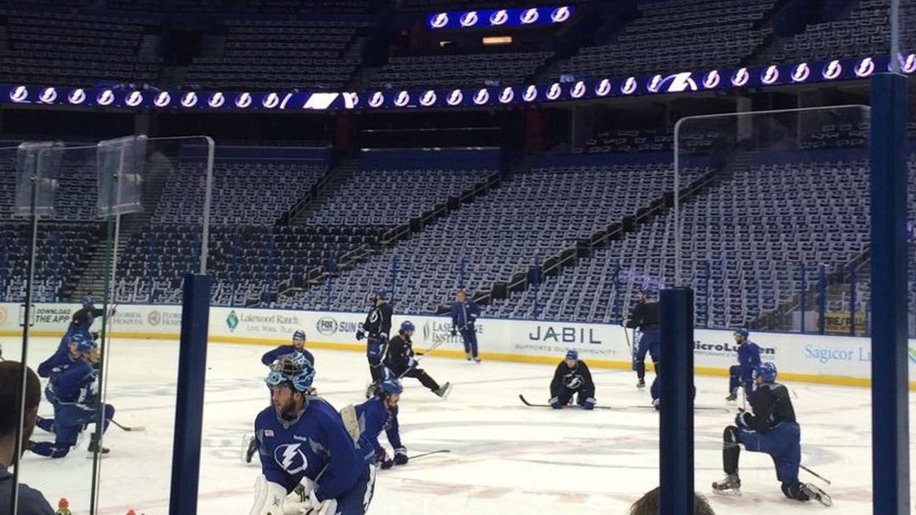 Lightning vs. Rangers sights and sounds