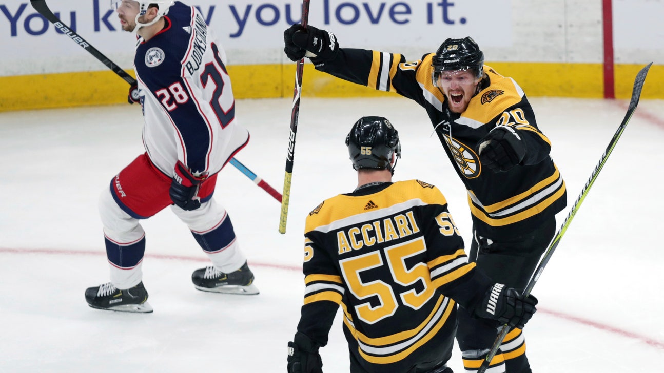 Coyle scores 2, leads Bruins to 3-2 OT win over Columbus