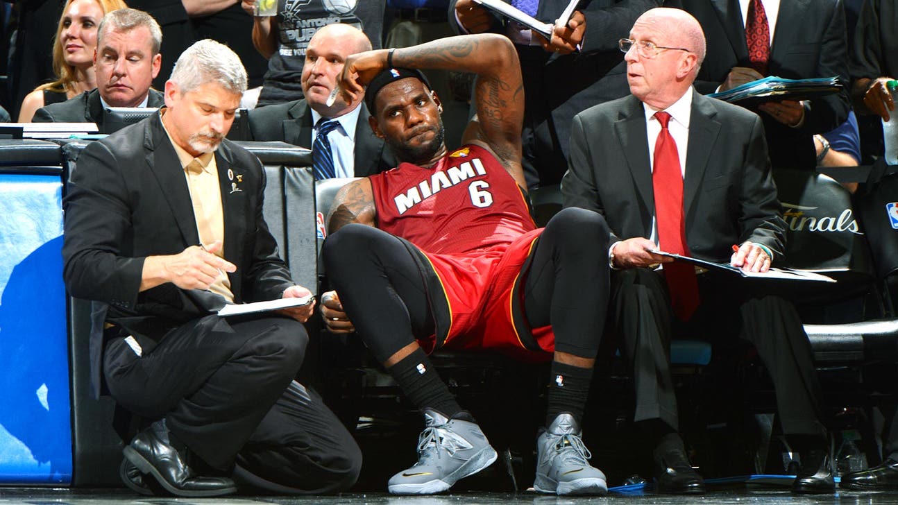 LeBron James recovering after dealing with Game 1 cramps
