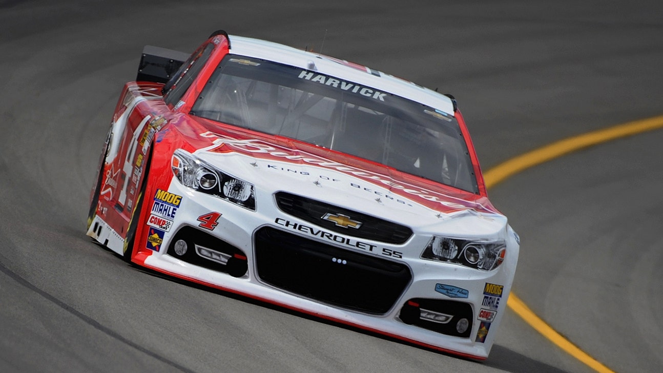 Fast Friday: Harvick captures pole for Quicken Loans 400