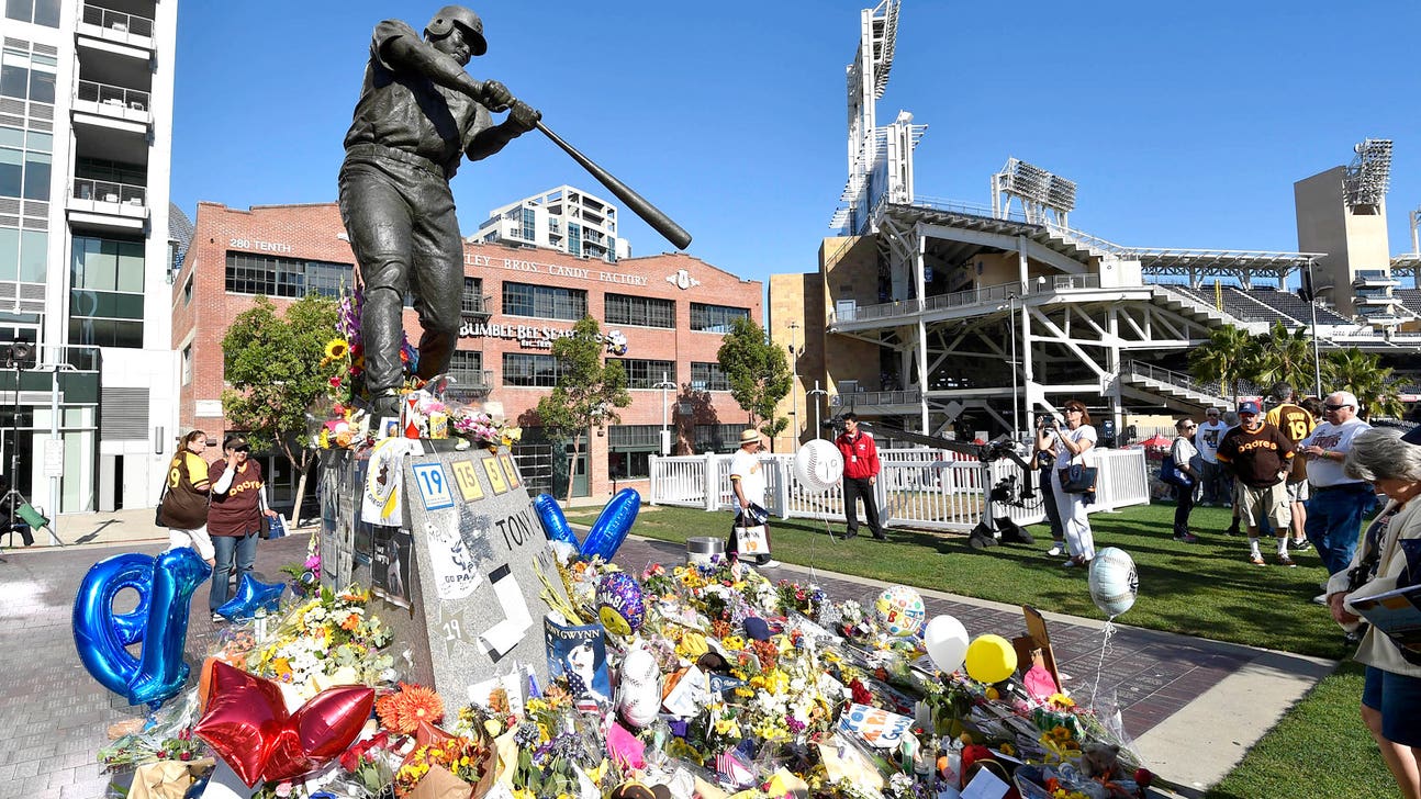 Padres honor Gwynn at Petco Park; public tribute set for June 26