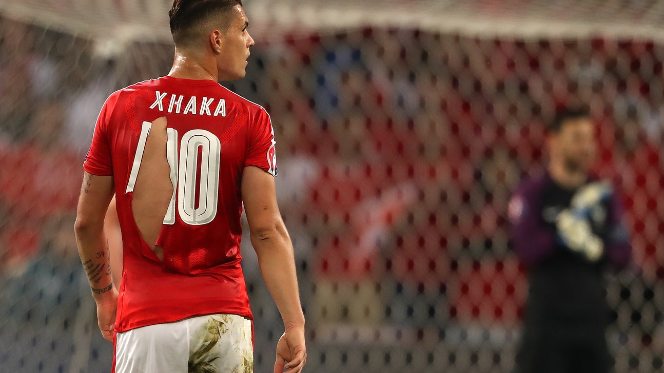 Jerseys, balls and the field all failed as France drew Switzerland