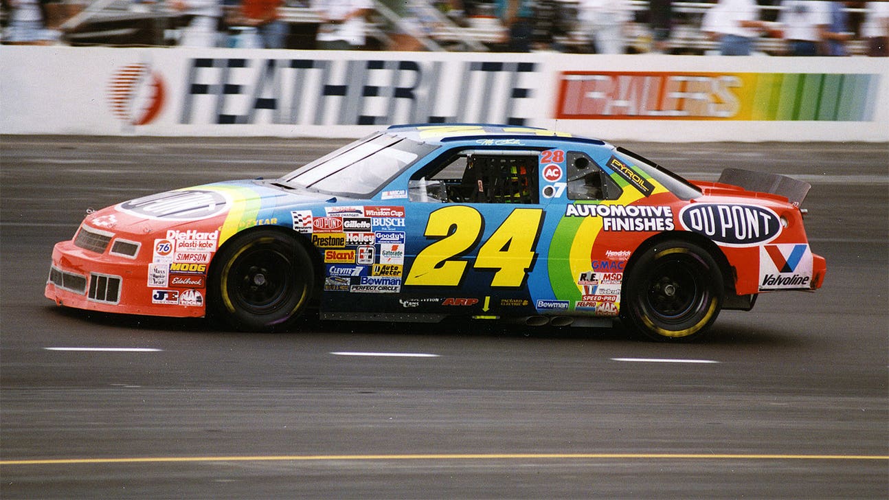 Rainbow road: Jeff Gordon's best paint schemes through the years
