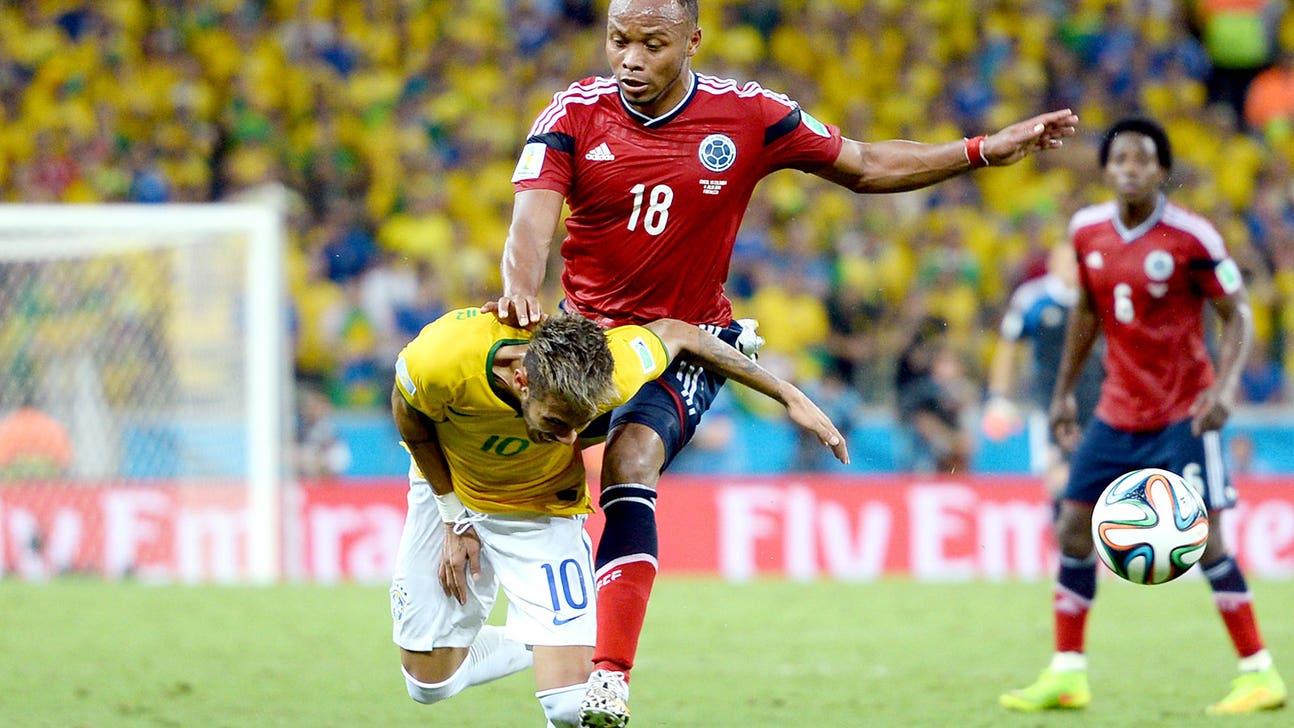 Camilo Zuniga apologizes to Neymar for injury-causing tackle