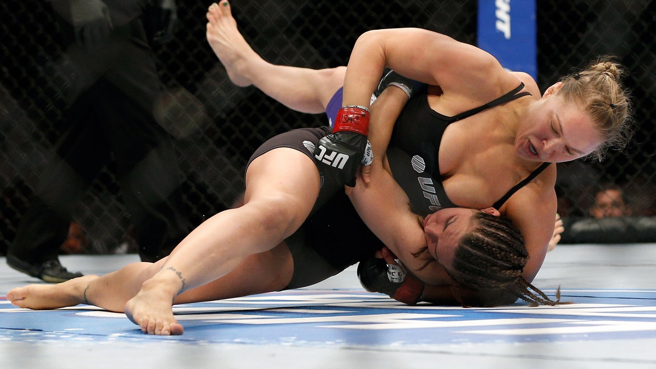 Ronda Rousey KO's Alexis Davis in 16 seconds at UFC 175