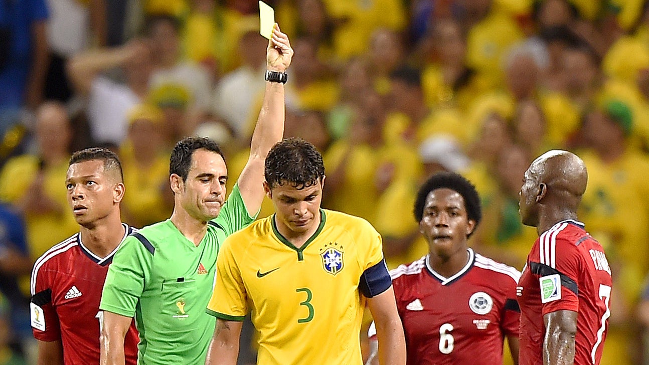 Brazil asks FIFA to overturn Thiago Silva's World Cup semifinal ban