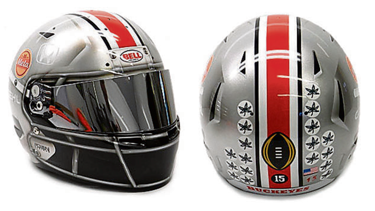 IndyCar: Rahal to wear Buckeye-themed helmet at Ohio home race