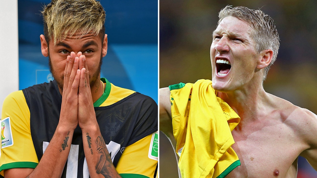 Seven up! Schweinsteiger trolls Neymar in Ibiza