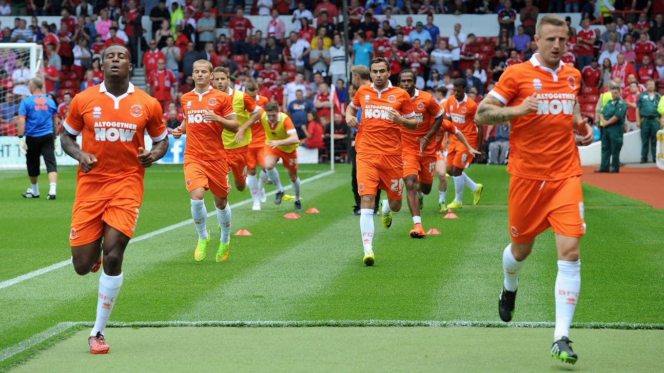 Blackpool actually manage to field 11 players in season opener
