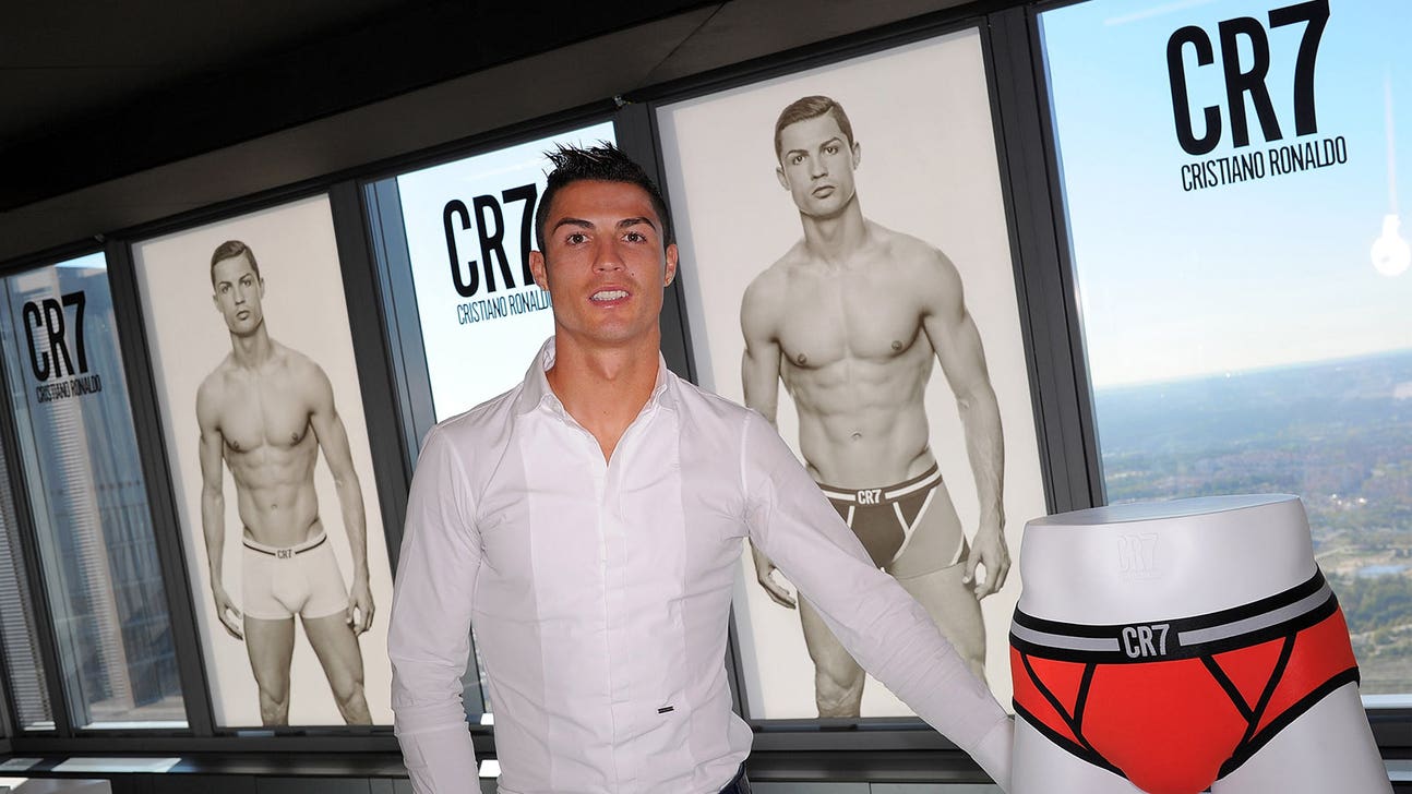 Cristiano Ronaldo does Ice Bucket Challenge in teeny-tiny underwear