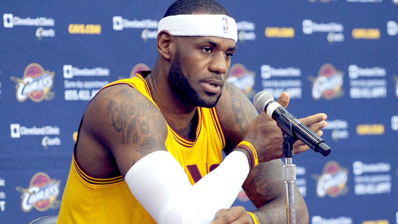 With LeBron James, it's hair today, gone tomorrow