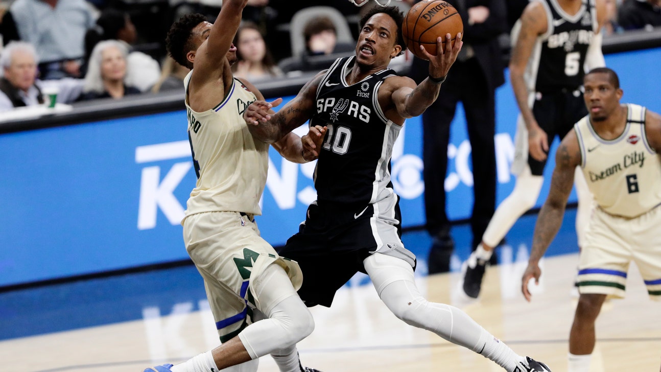 Spurs' season-best 3-point shooting does in Bucks, 126-104