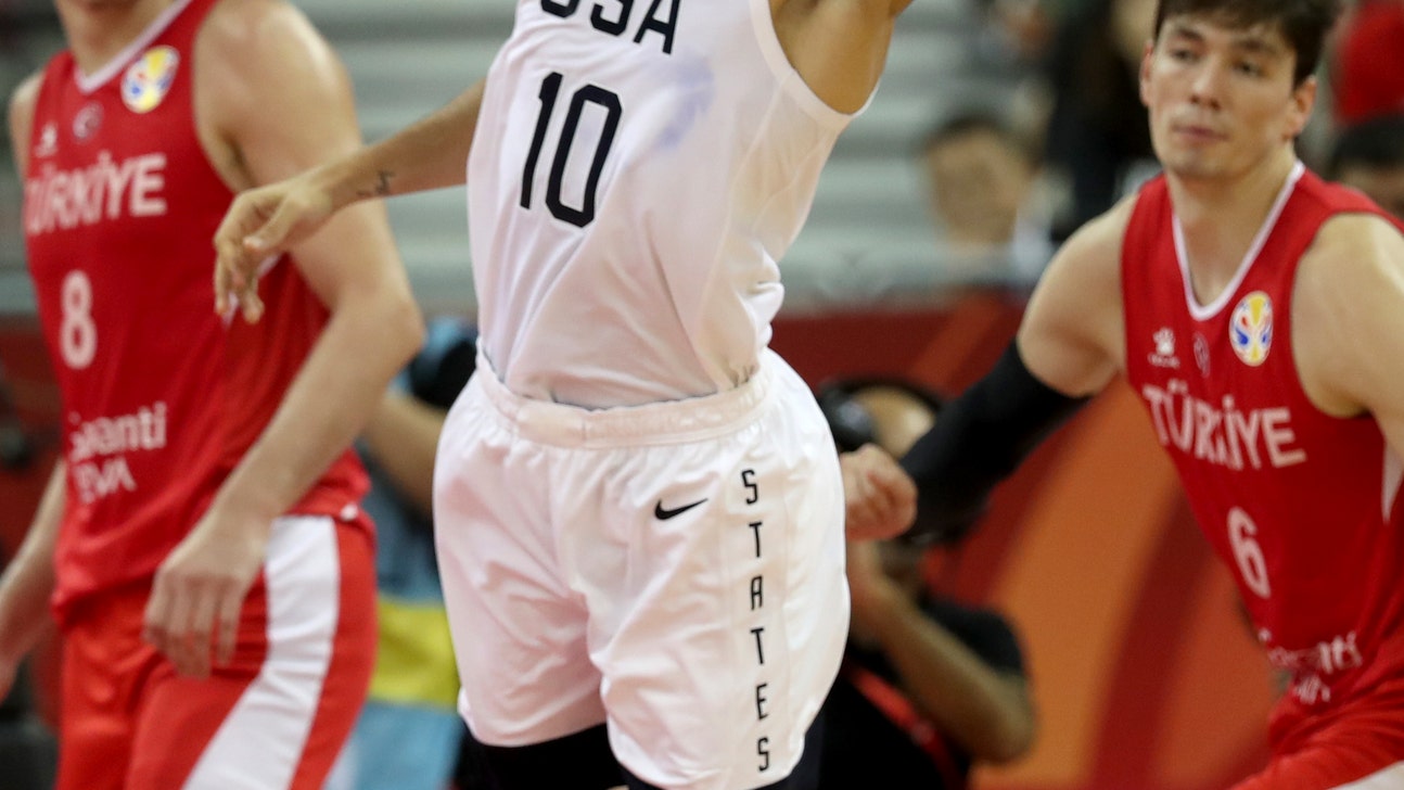 Tatum returns to practice, still out with sprained ankle