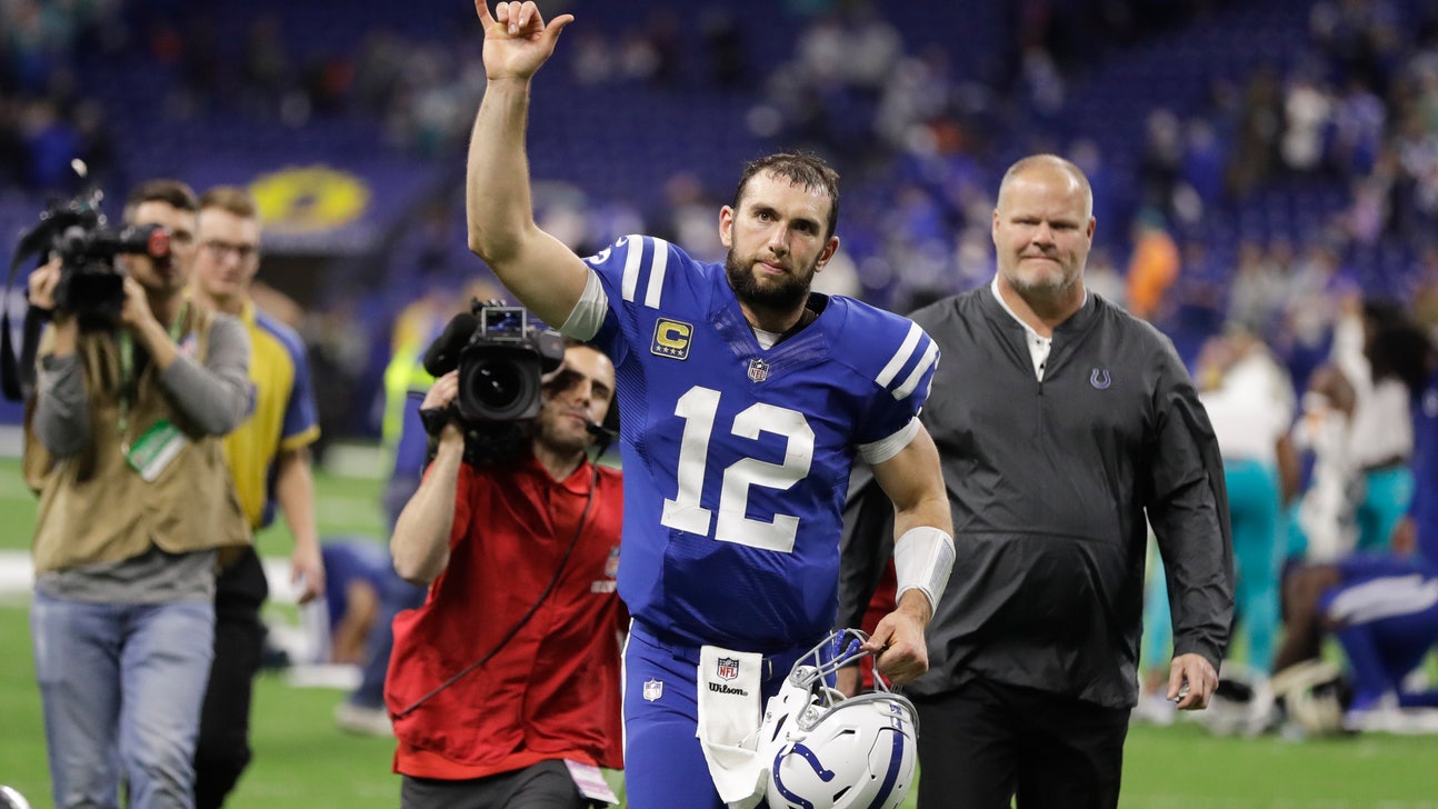 Luck’s closing flurry gives Colts 27-24 victory over Miami
