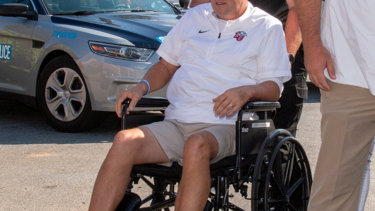 Liberty coach Hugh Freeze on mend, awaits OK to travel