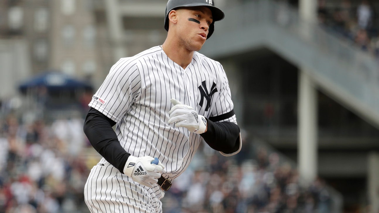 Judge hurts oblique as Yankees beat Royals 9-2