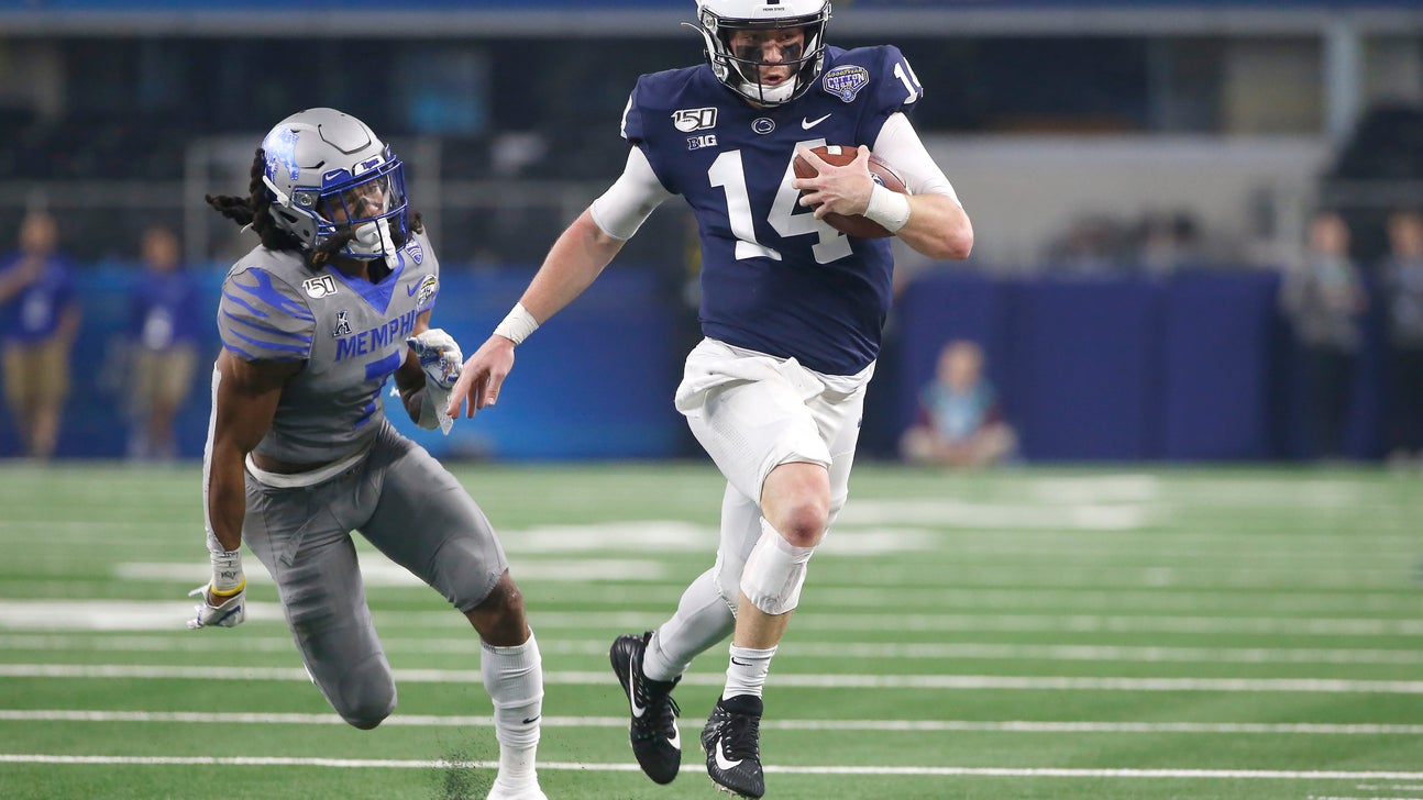No. 13 Penn State tops No. 15 Memphis 53-39 in Cotton Bowl