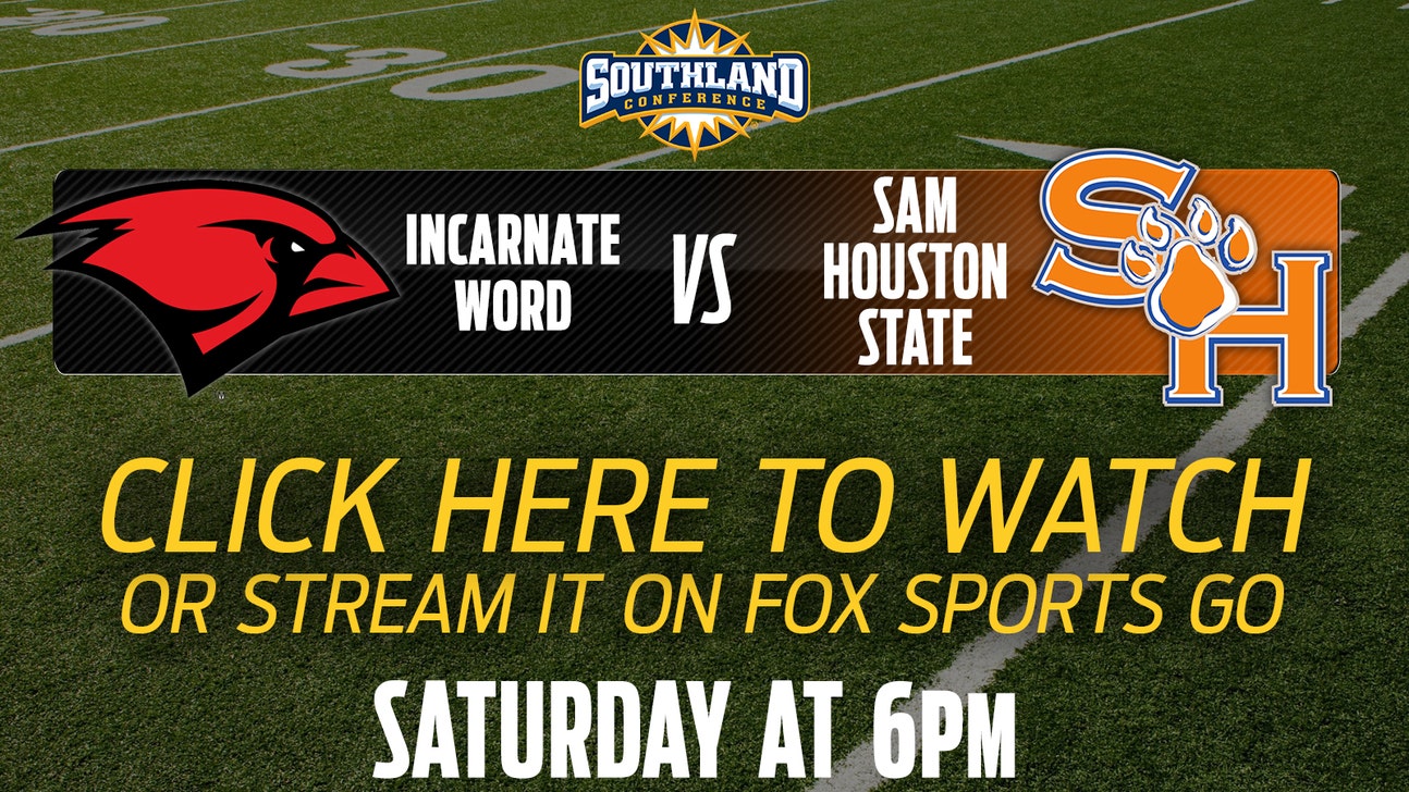 Sam Houston State vs. Incarnate Word football webcast begins Sat @ 6pm
