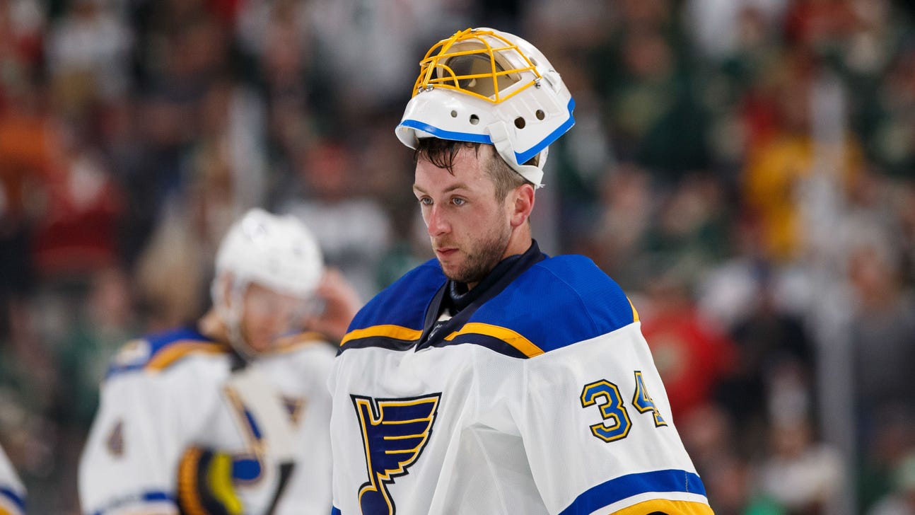 Jake Allen is a Man on a Mission for the St. Louis Blues