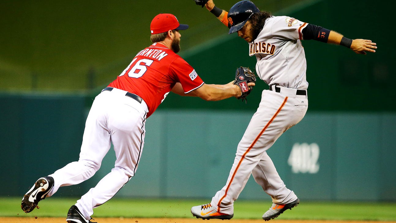 Live NLDS Game 2: Nationals look to even series vs. Giants at home