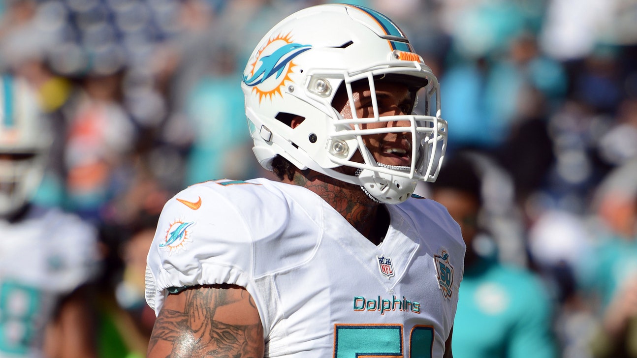 Dolphins list center Mike Pouncey, LB Jelani Jenkins as doubtful