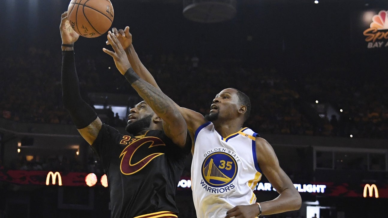 Kevin Durant morphs into a rim protector for the Golden State Warriors