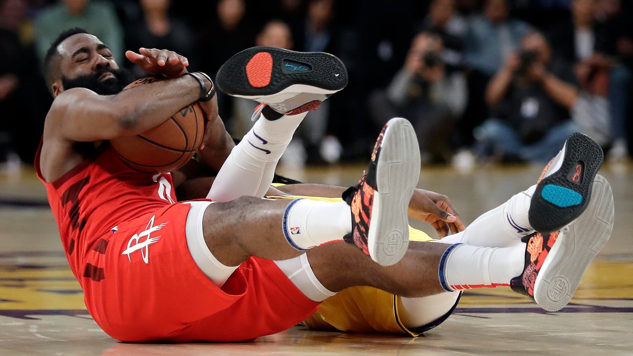 James Harden out for Rockets at Warriors with flu symptoms