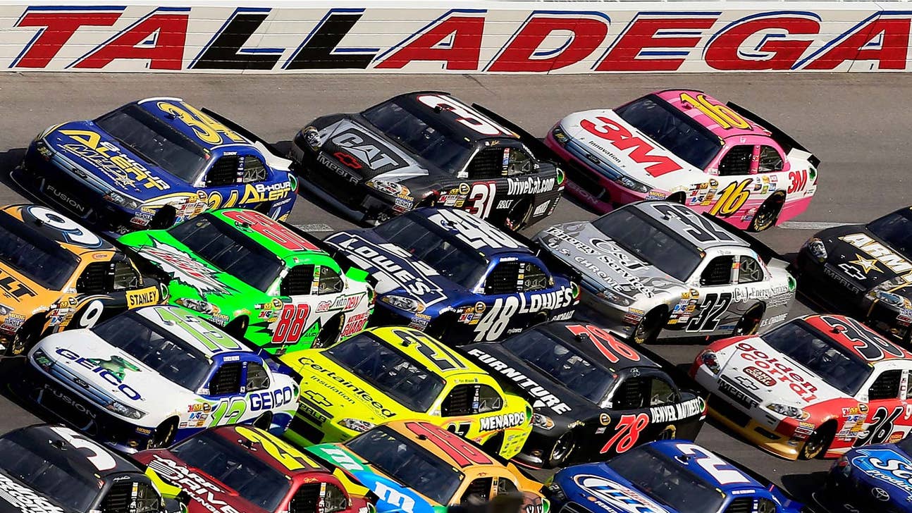 Wiser to attack or ride in the back of the big pack at 'Dega?