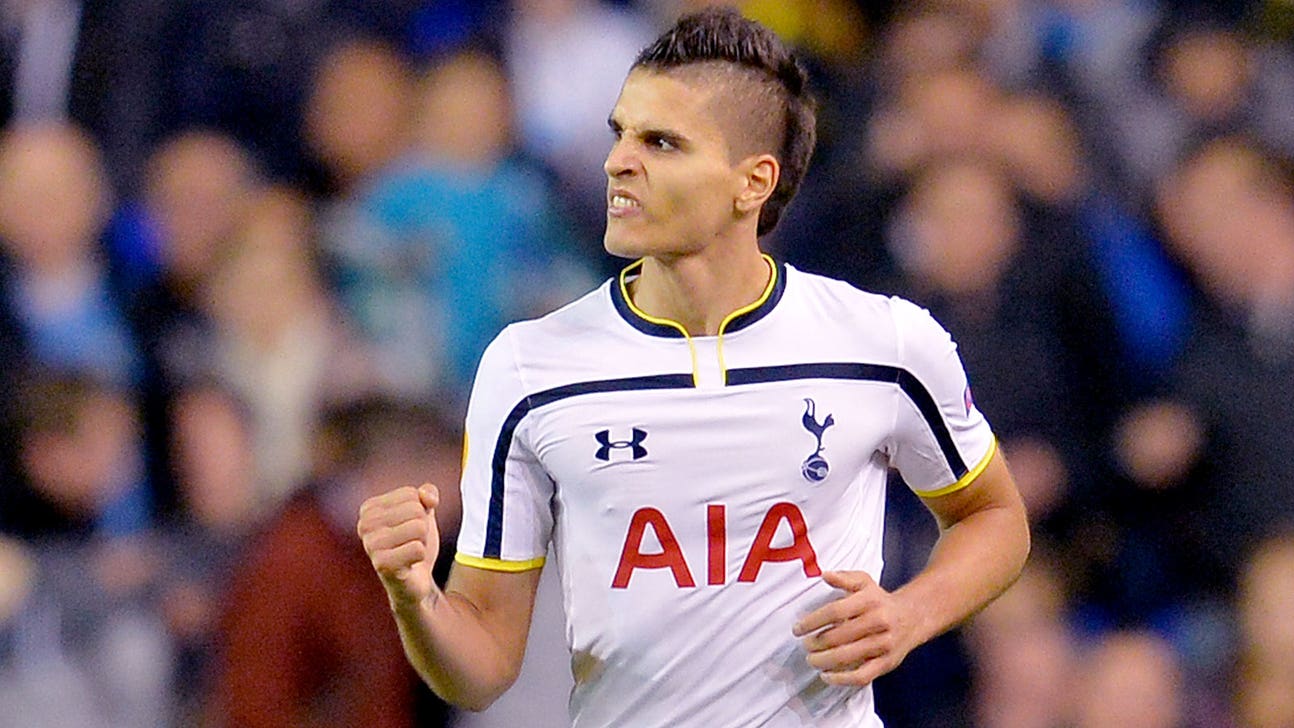 Erik Lamela drills beautiful rabona goal vs. Asteras Tripoli (VIDEO)