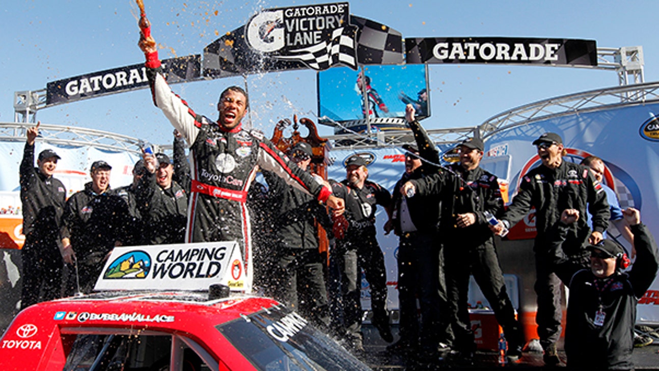 Congratulations Pour In After Darrell Wallace Jr.'s Historic NASCAR Win