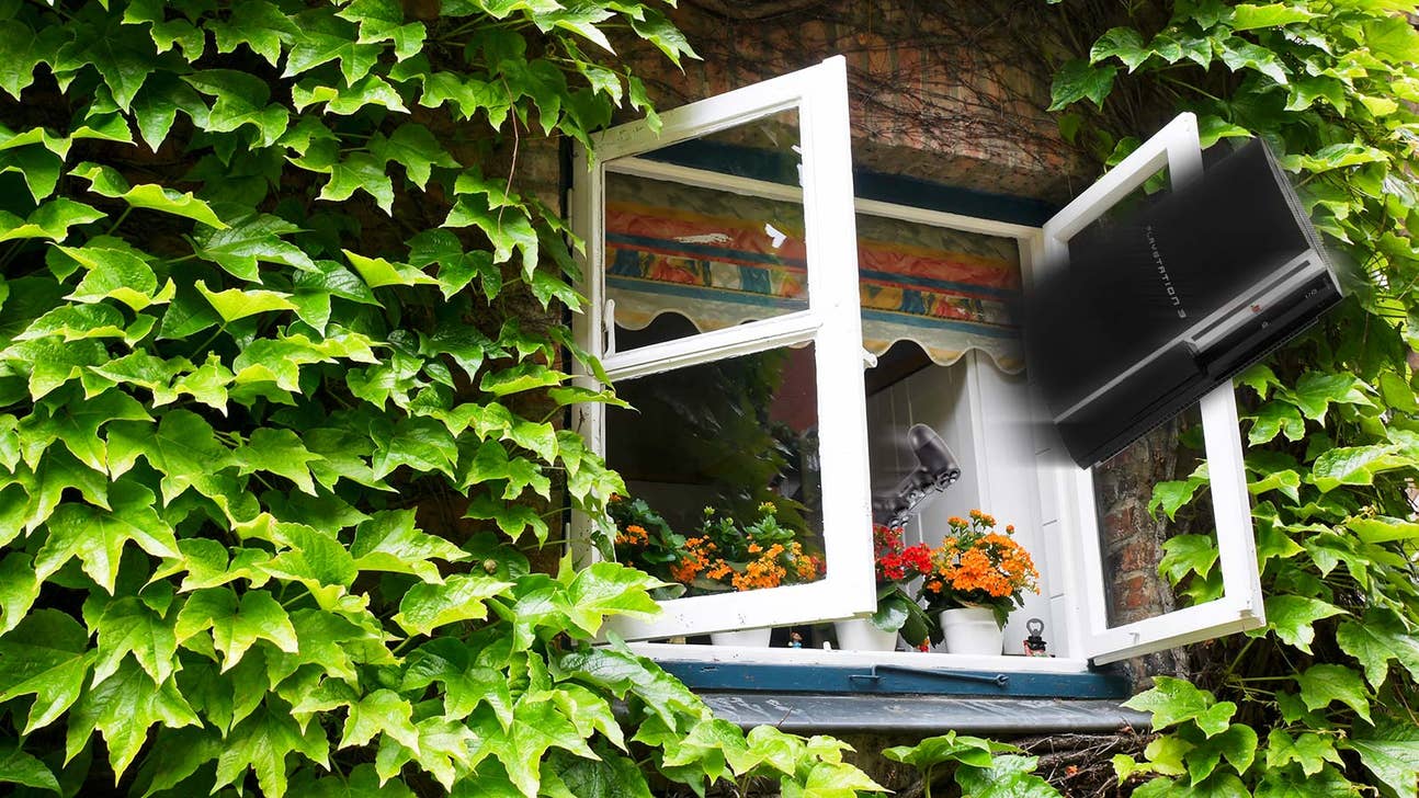Teen throws Playstation out of window after losing at FIFA