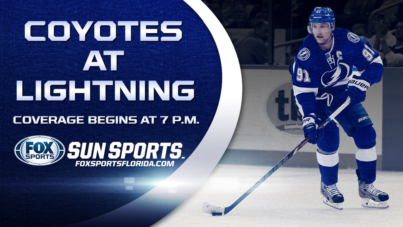 LIVE: Lightning vs. Coyotes GameTrax