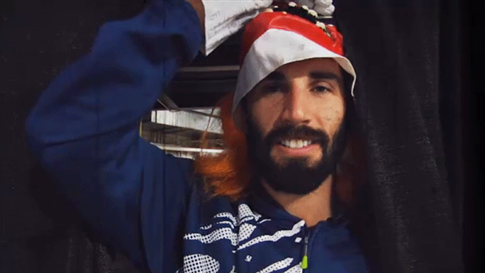 VIDEO: Lightning's Jason Garrison 'clowns' around for Halloween