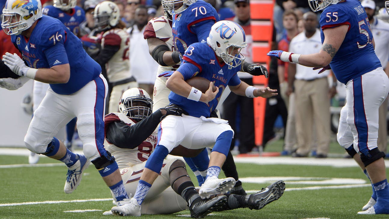 Watch live: No. 14 Oklahoma heads to Lawrence to face Kansas (FS1)